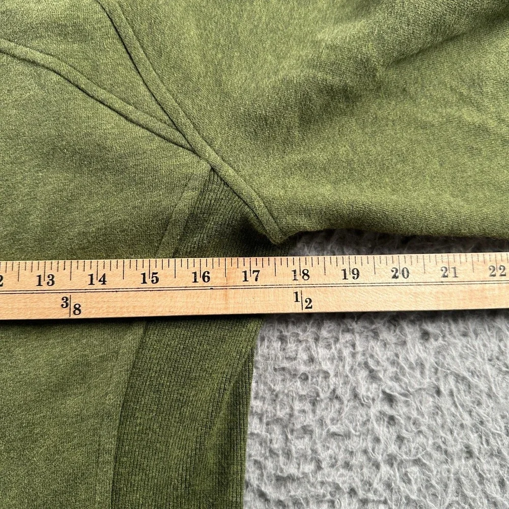 Lululemon Scuba Hoodie Womens 6 Olive Green Full Zip Jacket Thumbhole Athletic‎